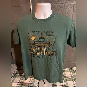 Vintage 1990s Seattle Space Needle T-Shirt Size Large L